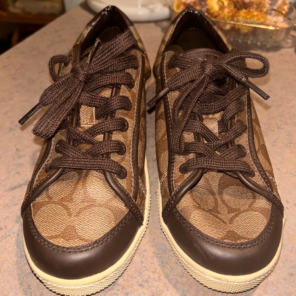 COACH leather shoes!